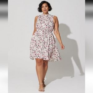 Torrid Mini Stretch Challis Dress